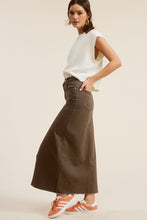 Load image into Gallery viewer, Leo Maxi Skirt in Chestnut
