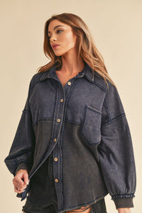 Jules Indigo Mix Jacket