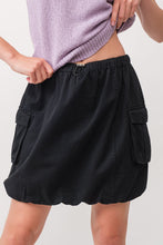 Load image into Gallery viewer, Alix Pocket Skirt in Black
