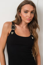 Load image into Gallery viewer, Western Ribbed Tank in Black
