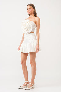 Hailey Cote Cream Skirt