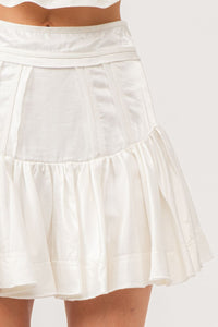 Hailey Cote Cream Skirt