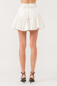 Hailey Cote Cream Skirt