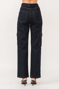 Tayla Cargo Denim Pants