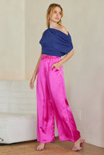 Load image into Gallery viewer, Royal Blue Draped Top
