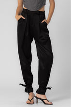 Load image into Gallery viewer, Satin Ankle Tie Pants
