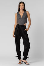 Load image into Gallery viewer, Satin Ankle Tie Pants
