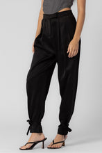 Load image into Gallery viewer, Satin Ankle Tie Pants
