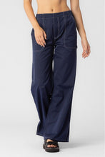 Load image into Gallery viewer, Navy Contrast Stitch Carpenter Pants
