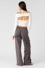 Load image into Gallery viewer, Ribbed Halter x Shrug Top
