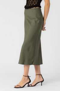 Forest Bias Slip Skirt