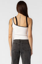 Load image into Gallery viewer, Contrast Ribbed Tank Top
