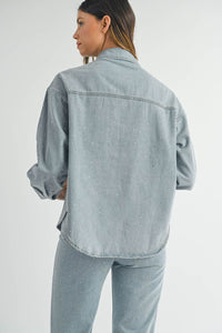 Denim Glitz Shirt