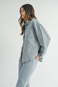 Denim Glitz Shirt