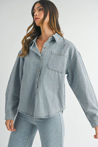 Denim Glitz Shirt