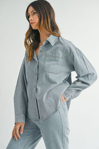 Denim Glitz Shirt