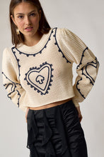 Load image into Gallery viewer, Origin of Love Embroidered Sweater
