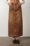 Western Honey Maxi Skirt