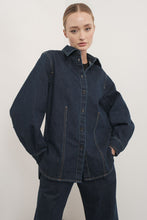 Load image into Gallery viewer, Phoebe Denim Shacket
