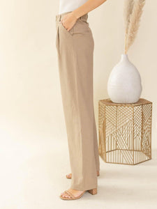 Anytime Trousers in Mocha