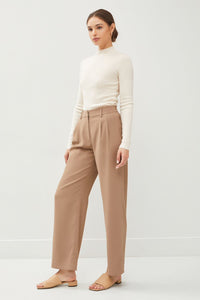 Anytime Trousers in Mocha