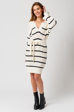 Load image into Gallery viewer, Cozy Dream Striped Knit Dress
