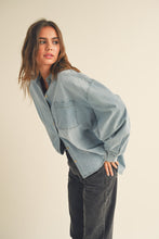 Load image into Gallery viewer, Effortless Days Denim Shirt
