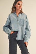 Load image into Gallery viewer, Effortless Days Denim Shirt
