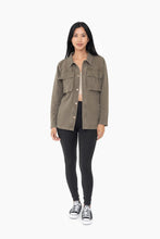 Load image into Gallery viewer, On the Move Olive Utility Jacket
