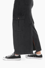 Load image into Gallery viewer, On the Move Black Maxi Skirt
