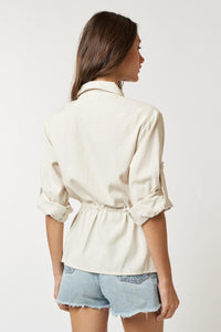 Natural Light Linen Jacket