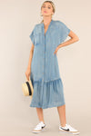 Camden Tencel Denim Maxi Dress