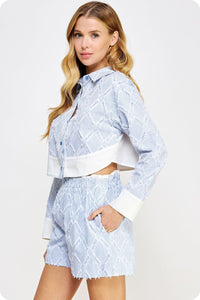 Feeling It Poplin Textured Set