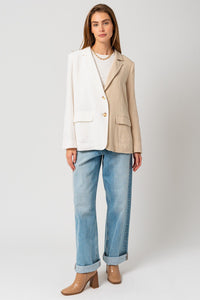 Uptown Girl Contrast Blazer