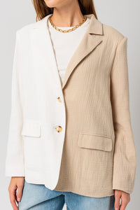 Uptown Girl Contrast Blazer