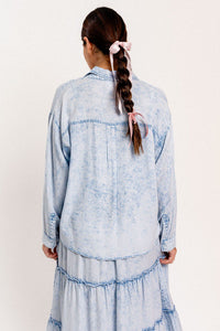 Look Into It Chambray Top