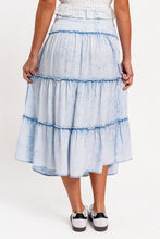 Load image into Gallery viewer, Look Into It Chambray Skirt
