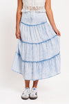 Look Into It Chambray Skirt