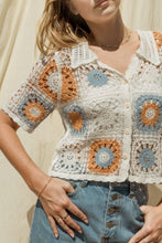 Load image into Gallery viewer, Here Comes The Sun Crochet Top
