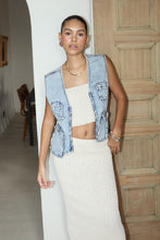 Load image into Gallery viewer, Pocketful Denim Vest
