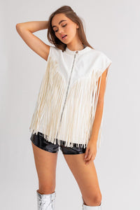 Fringe It On Vest