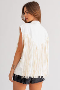 Fringe It On Vest