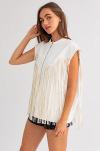 Fringe It On Vest