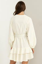 Load image into Gallery viewer, Loving the Look Belted Dress in White
