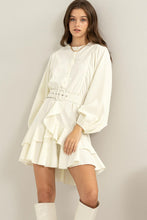 Load image into Gallery viewer, Loving the Look Belted Dress in White
