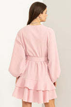 Load image into Gallery viewer, Loving the Look Belted Dress in Pink
