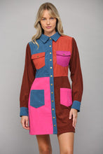 Load image into Gallery viewer, Woodstock Corduroy Dress
