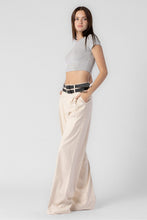 Load image into Gallery viewer, Beige Double Belted Trousers
