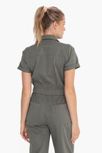 Load image into Gallery viewer, Utility Jumpsuit in Olive
