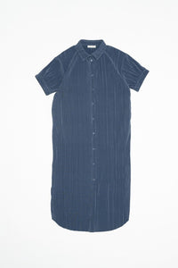 The Luke Dress In Dusty Blue